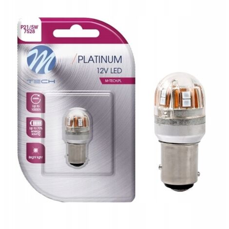 Ampoule P21/5W LED CANBUS 12/24V Diode rouge