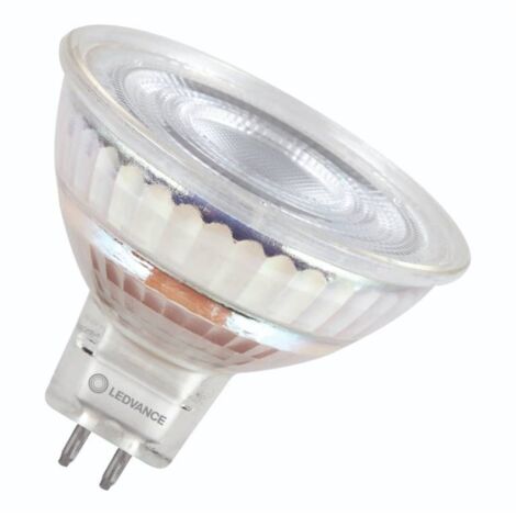 Ampoule Parathom DIM MR16 gradable GU 5.3 - 3000°K - angle 36° - 8 W - 621 lm - Blanc chaud - 830 - Non