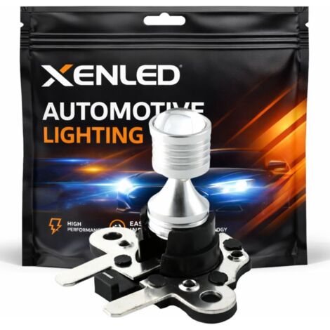 Ampoule PH16W à 6 Leds CREE - 400Lms réel - CANBUS ODB 12V Veilleuse LED Blanc