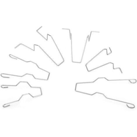 Ampoule Phare Clip Low Beam Ampoule Titulaire 6PCS Acier Phare Phare Dip Feux de Croisement Tête Lampe Ampoule Retenue Ressort Clip Pince pour H1/H3/H4/H7