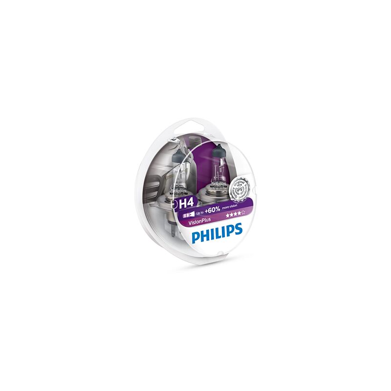 Ampoules Philips H4 Vision Plus 12V 60/55W P43t-38