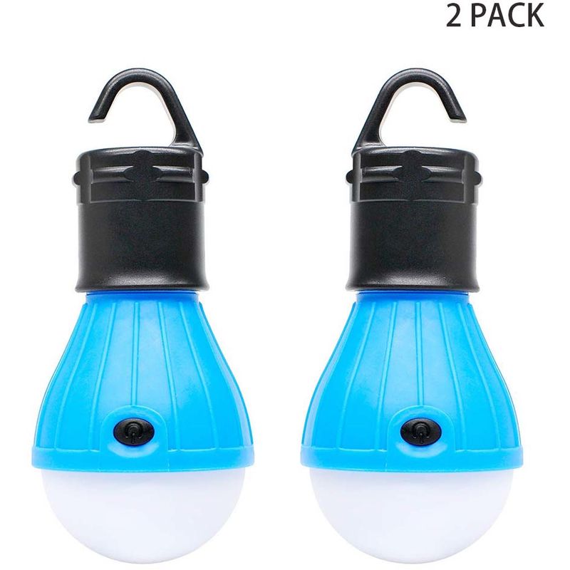 Ampoule portative de tente de lanterne de LED pour la lumière de secours de pêche de randonnée de camping, lampe de gadgets d'équipement de camping