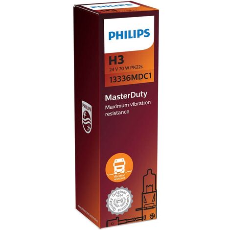 Ampoule pour éclairage avant H3 24V Master Duty Philips