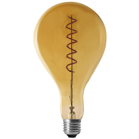 Ampoule PS160 Filaments LED "Spiral" 6W Ambre