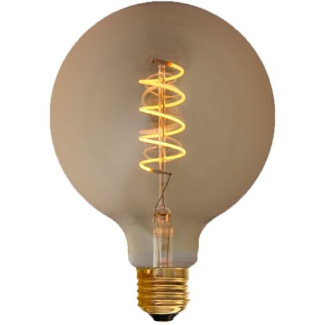 Ampoule Retro Vintage globe spirale filament E27 G125 4W
