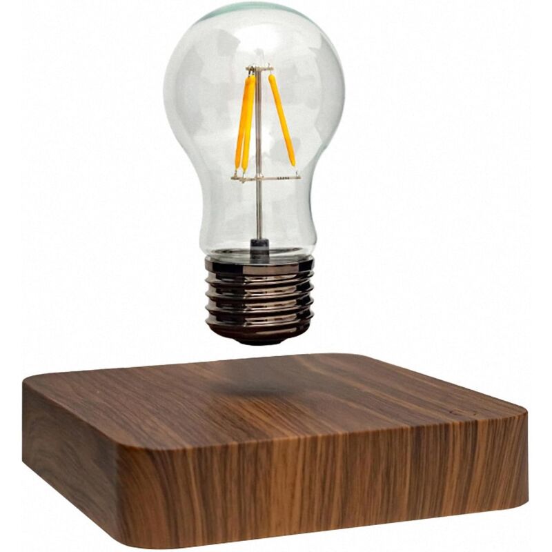 Ampoule rotative créative à lévitation magnétique, Ornements décoratifs de veilleuse Intelligente de Chevet de Chambre à Coucher, Cadeaux Festival