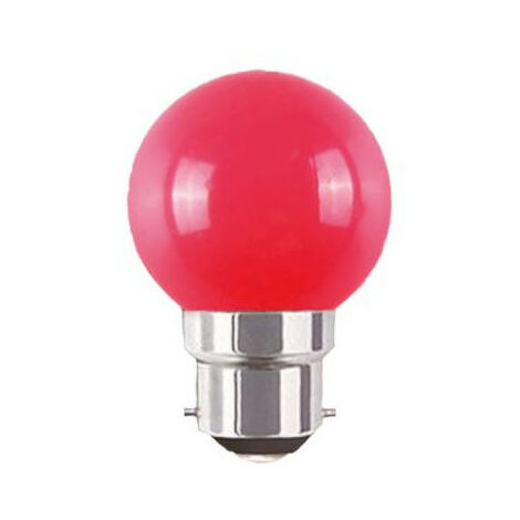 Ampoule rouge Toledo Ball B22 IP44 0.5W (0026882)