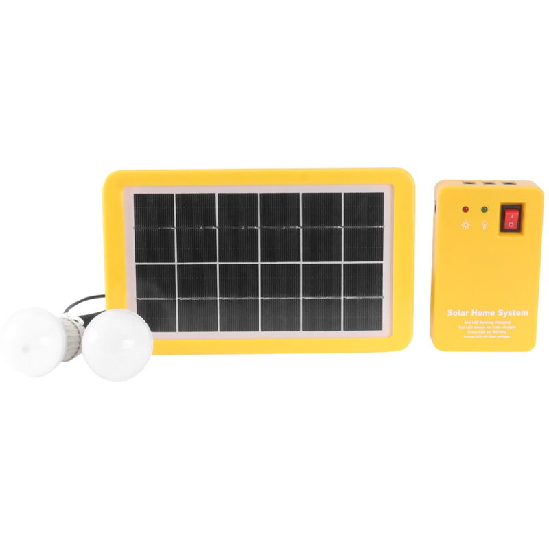 Ampoule solaire de chargement usb pour éclairage d'extérieur, système d'éclairage domestique, led, voyage, camping