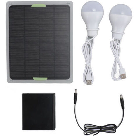 Ampoule solaire extérieure, lampe LED portable rechargeable pour le camping, lampe étanche pour tente