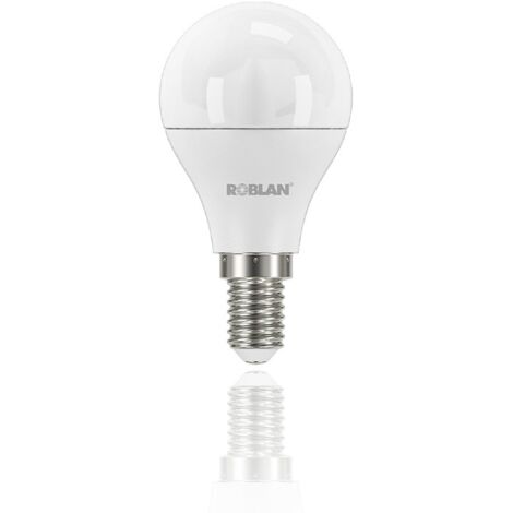 Ampoule sphérique Led E14 7,5W Roblan 6500K