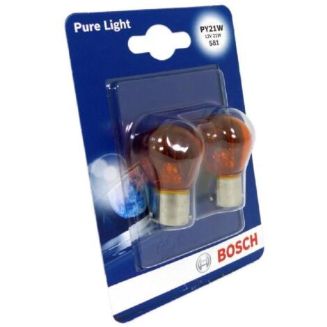 Ampoule standard BOSCH 684153 véhicule Pure Light 2 PY21W 12V