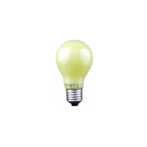 Ampoule Standard Couleur jaune 240V 40W E27 - 007226 - Orbitec