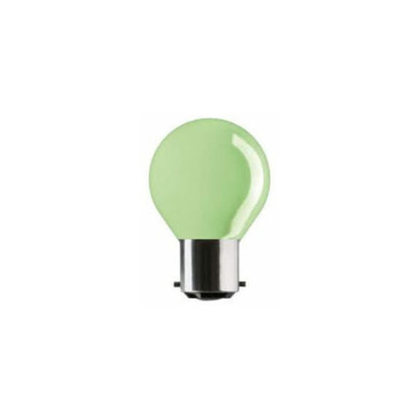 Ampoule Standard Couleur verte 240V 25W B22 - 007239 - Orbitec