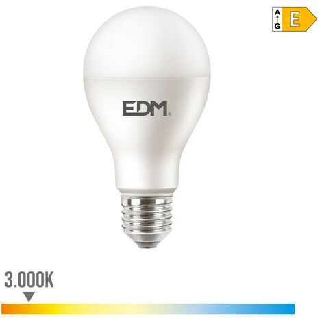 Ampoule Standard Led E27 15w 1900 Lm 3000k Lumière Chaude Ø6,8x12,8cm Edm