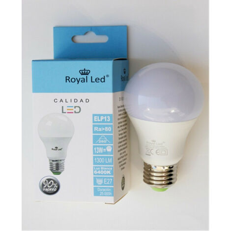 Ampoule Standard Royal Led 13W E-27 6400K