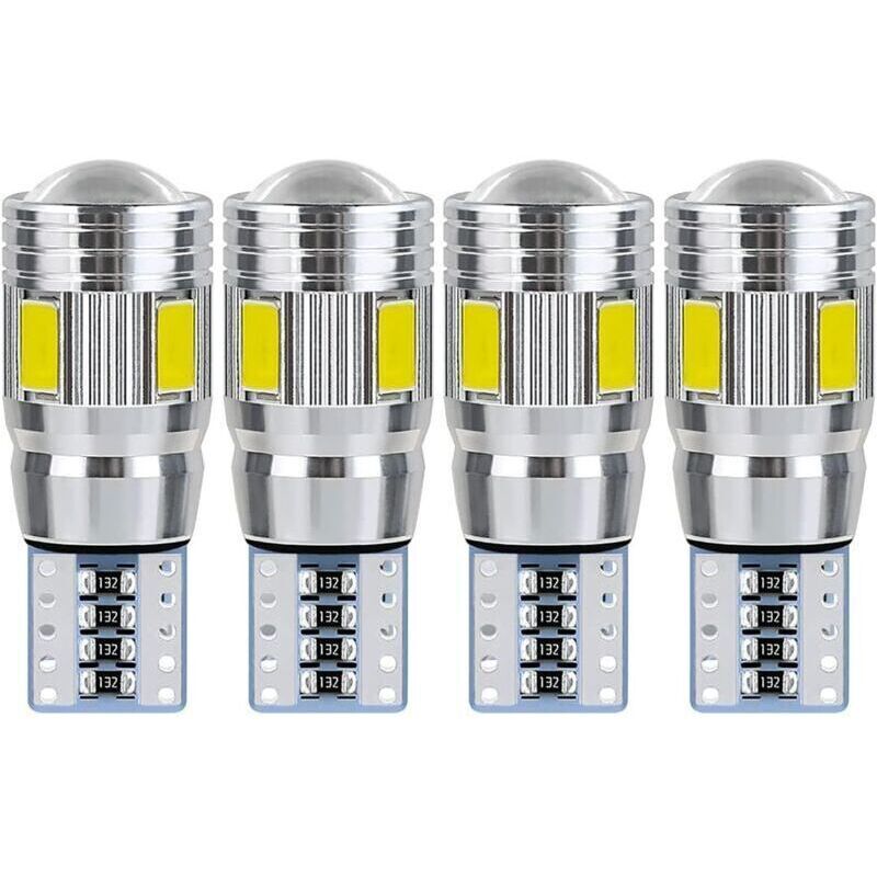 Ersandy - Ampoule T10 W5W led plafonnier voiture led interieur veilleuse led voiture Convient pour les feux de plaque d'immatriculation, les feux