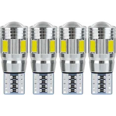 Acheter Ampoule LED COB T10 W5W pour voiture, 10 pièces, feu de