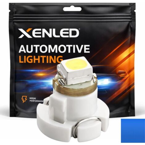 Ampoule T3 1 LED BLEU - Ampoule de tableau de bord 12V