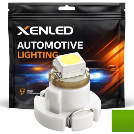 Ampoule T3 1 LED VERT - Ampoule de tableau de bord 12V