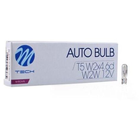 Ampoule T5 W2w W2x4.6d 12v 2w BOITE De 10 z92