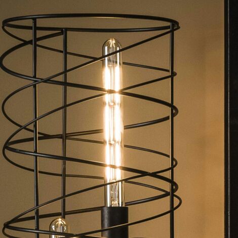 Ampoule tube 30 cm ambré LED filament lumière chaude (E27)
