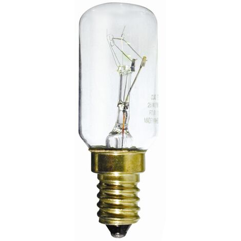Ampoule tubulaire claire 25W E14