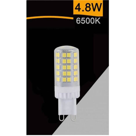 Ampoule Tubulaire Led Smd G9 4,8 W 600 Lm, Lumière 3 000 K 6 500 K 4 000 K Sparac-g9-4,8 W-ce5