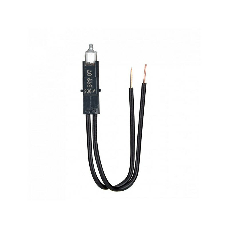 Legrand - Lampes à câbler 230V fluorescent vert faible consommation 0,55mA (089907)