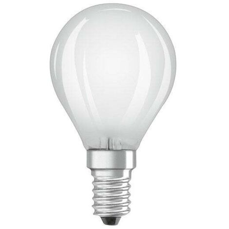 Ampoule variable led dépoli sphérique E14 470 Lm = 40 W blanc chaud, OSRAM