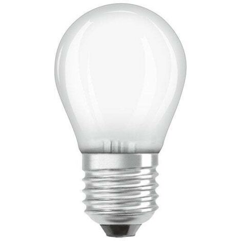 Ampoule variable led opaque sphérique E27 470 Lm = 40 W blanc chaud, OSRAM