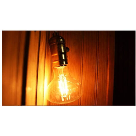 Ampoule vintage à LED 4W E27 R80 style Edison bulb