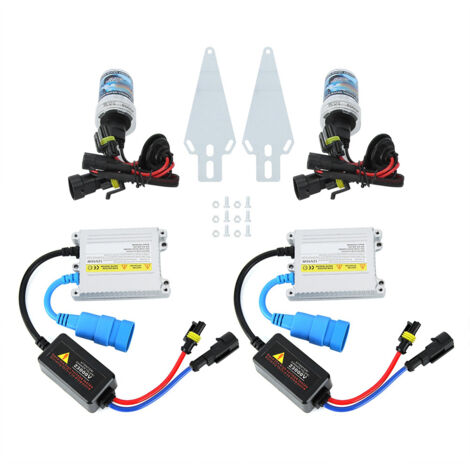 Ampoule xénon 6000K 12V/55W pour phares de voiture, remplacement avec ballast 9006-AquaForge
