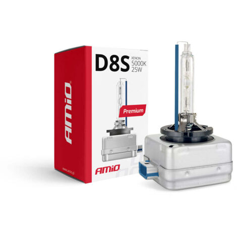 Ampoule xénon cachée xénon D8S 5000K AMiO premium amio-02395