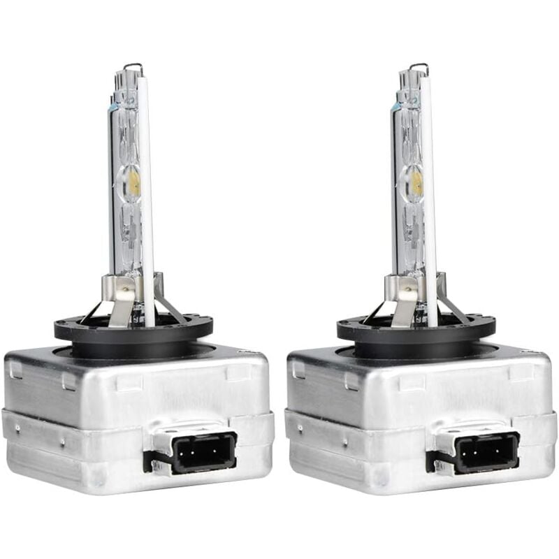 Sjlerst - Ampoule Xénon D3S 6000K 35W, Lampe Phare hid Blanche au Remplacer pour Voiture, 35W dc 12V, Lot de 2