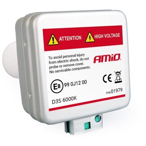 Ampoule Xénon D3S 6000K AMiO PREMIUM