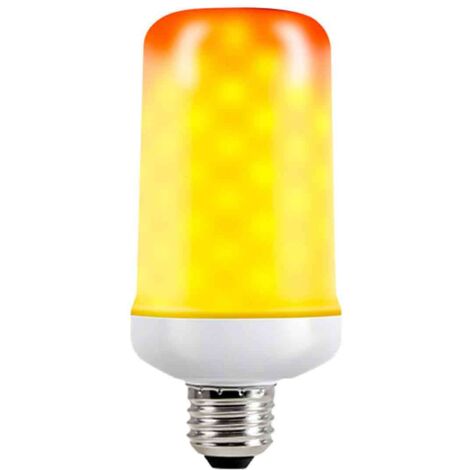 Ampoules à effet flamme, ampoules LED à détection de gravité avec durée de vie prolongée, culot E26 pour abat-jour en verre dépoli, décorations de Noël, intérieur-AquaForge