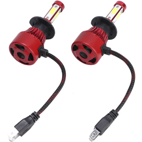 Ampoules COB pour phares de voiture, 36 W, 6 500 K, 8 000 lm, étanches, lumière blanche. - AquaForge