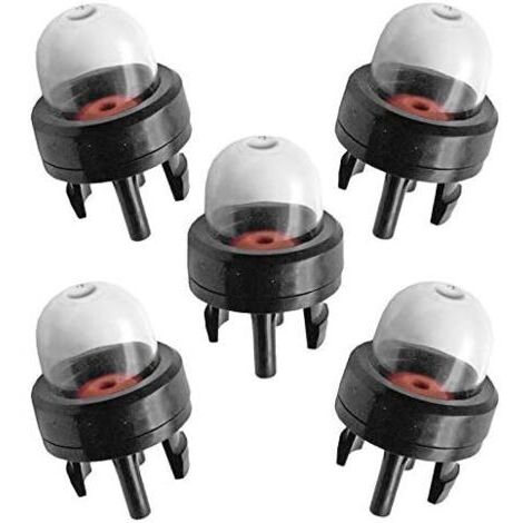 Ampoules d'amorce d'essence de 5 pièces, ampoules de carburant de pompe, ampoules d'huile de carburateur pour Stihl/Weed Eater/McCulloch/Ryobi Echo