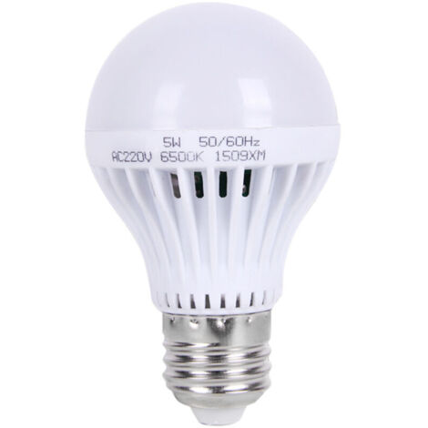Ampoules de capteur de son 220V E27 lampes LED contrle de la lumière sonore allumer/éteindre automatiquement l'ampoule de capteur de veilleuses