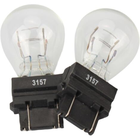 Ampoules de feux arrière/de freinage/de clignotants 3157 (12 V 27/7 W 2200 K) compatibles avec Jeep Grand Cherokee, Primus et Edge (lot de 2).