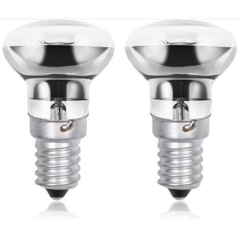 Ampoules de lampe à lave R39 E14 30W, petites ampoules de lampe à lave à réflecteur SES à vis Edison, blanc chaud 2800K R39 à intensité variable-2pcs
Voir les détails du produit