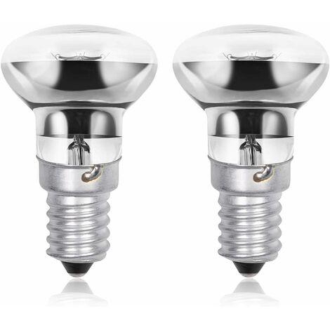 GIMOCOOL 220-240V 30w Lampe à Lave Lampe à Incandescence Edison Ampoule E14 Light R39 Ampoule à réflecteur 