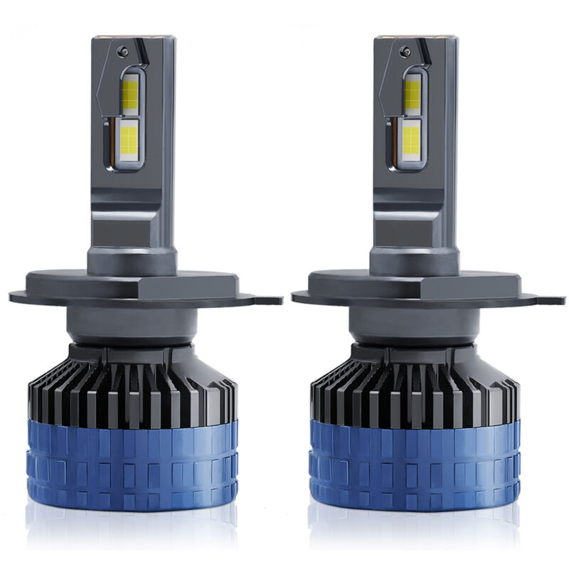 Lifcausal - Ampoules de phares à led P10 H4/9003 IP68 Ampoules de phares à led de voiture étanches 6000K 300W 36000LM Phares à led brillants 2 pièces