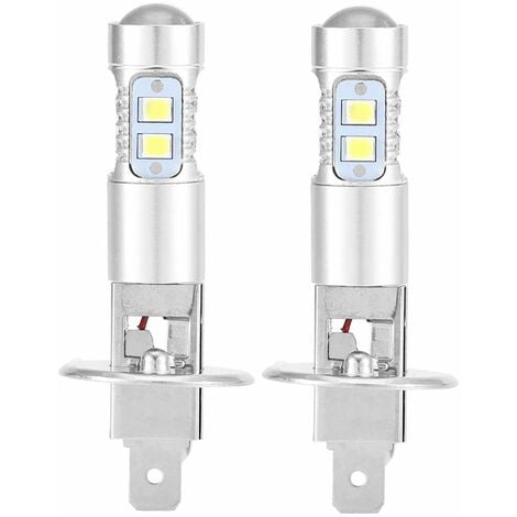 Acheter Ampoules de phares de moto H6 BA20D H4 LED Salut Lo faisceau Moto  phare LED Moto lampes LED Kit de conversion ampoules 1200LM 6000K