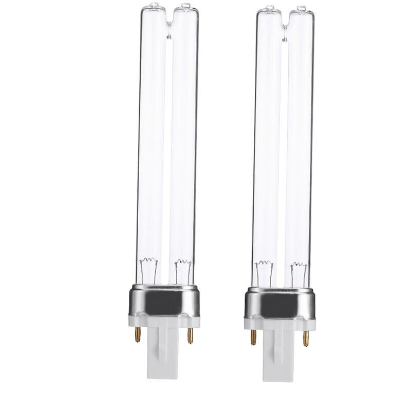 Ampoules De Purificateur Uv Pour Aquarium, Base 9W G23, 2Pcs