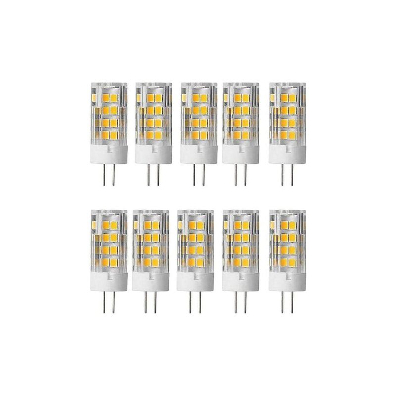 Ampoules G4 led 5W(Halogène Équivalent 50W)Blanc Chaud 3000K 500Lumen AC220-240V Angle de Faisceau 360 ° Économie D'énergie G4 Lampe Pas de