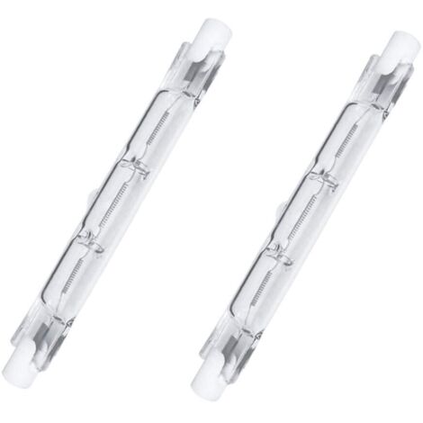 Ampoules halogènes à intensité variable R7S blanc chaud 2700K (78 mm, 120 W, 2250 lm) [Classe énergétique G]