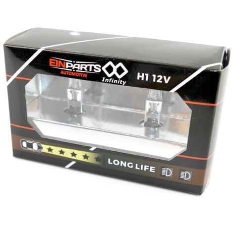 Ampoules halogènes EinParts H1 12 V 3 000 K Jaune 55 W P14.5S, 2 pièces