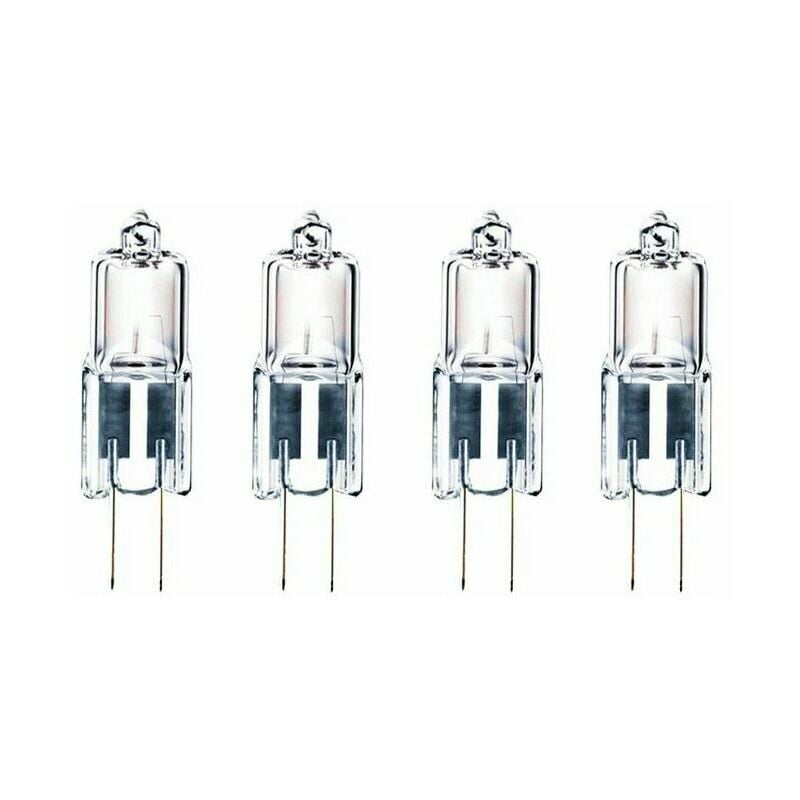 Ampoules Halogènes G4 20W, Blanc Chaud 3000K Intensité Variable Ampoules Capsule G4, Ampoules G4 Halogènes AC/DC 12V, Pas de Scintillement, 360Ḟ
