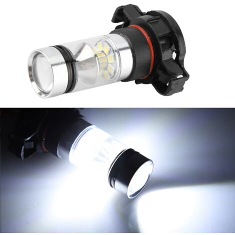 Ampoules LED 100W H16 3030 20 pour phares antibrouillard avant, 1000LM, éclairage puissant pour conduite.